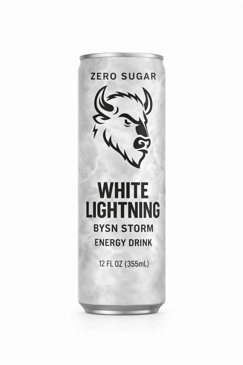White Lightning Energy Drink (Per Case of 12) – BYSN